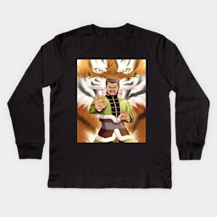 Tiger Style Kung Fu Kids Long Sleeve T-Shirt